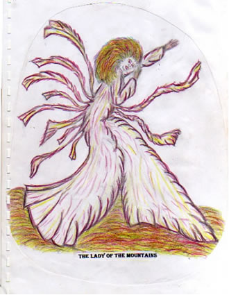 The lady of the mountains
